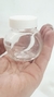 Pote Baleiro Micro Vidro com tampa plástica Branca 50 ml - 10 unidades - comprar online