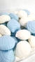 Mini Sabonete Conchas do Mar Azul e Branco - 50 unidades - comprar online