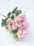 Buquê De Rosas Em Tecido - Lilás - Ref DY0001 - comprar online