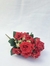 Buquê de Flores de Tecido Modelo Gardênia - Vermelho - Ref DY0002 na internet