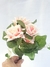 Buquê de Rosas em Tecido Diamante - Mesclado Rosê e Creme - Ref LE0027 na internet