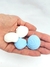 Mini Sabonete Conchas do Mar Azul e Branco - 50 unidades - loja online