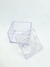 Caixa Acrílica Transparente Cheguei e Pezinho em relevo 05x05x03 cm - comprar online