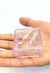 Caixa Acrílica Transparente Cheguei e Pezinho em relevo 05x05x03 cm na internet