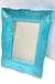 Quadro Moldura com Espelho Azul Piscina - 13 x 18 cm