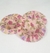 Chapeuzinho de Tecido Rosado Florido 04x2,5 cm - 10 unidades - comprar online