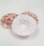 Chapeuzinho de Tecido Rosado Florido 04x2,5 cm - 10 unidades na internet