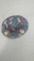 Chapeuzinho de Tecido Azulado Florido 04x2,5 cm - 10 unidades na internet