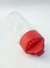 Pote de Vidro para Tempero com Tampa Plástica Vermelha 60 ml - comprar online