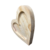 Petisqueira coração em pinus - 15 x 12 cm na internet