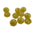 10 Contas de pedras craqueladas amarelas 20x14mm craqueladas na internet