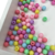 100 Bolas plásticas 8mm Colorida Leitosa - Bola passante - comprar online