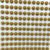 Cartela de Pérola 6mm cor ouro velho Autocolante com 312 pérolas na internet