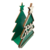 Porta guardanapo árvore de Natal Verde MDF à laser - 13 x 9 x 5 cm - Atacadão do Artesanato