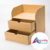 Organizador 2 gavetas 20,5 x 19 x 17,5 cm - MDF - comprar online