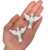 20 Pombos Espírito Santo em Resina 5 x 4,5 cm - Decore Presenteie e Crie - comprar online