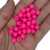 100 Bolas plásticas 8mm Pink Leitosa - Bola passante - comprar online