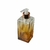 Frasco de vidro Caramelo 250 ml - Válvula saboneteira cromada com transparente
