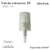 Válvula plástica para cremes ou hidratantes - 4,5 x 3 cm - num.24
