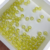 100 Bolas plásticas 8mm Amarela Translúcida - Bola passante - comprar online