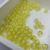 100 Bolas plásticas 8mm Amarela Translúcida - Bola passante na internet
