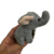 Elefante de pelúcia com chaveiro - 10 cm