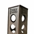 Porta cápsulas Torre giratória em MDF Tabaco - 40 x 10 cm - comprar online