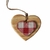 Pingente de Coração em pinus com plaquinha xadrez - Ideal para decorações em geral - comprar online