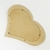 Moldura Quadro Coração em MDF 23 x 18 cm - loja online