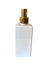 Frasco de vidro Branco 250 ml - Tampa Spray Dourada