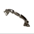 Puxador de Metal Saphire Prata Banhado em Zamak 6,5 cm na internet