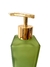 Frasco de vidro Pistache 250 ml - Pump Sabonete Luxo Dourada - comprar online