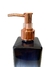 Frasco de vidro Azul marinho degradê 250 ml - Pump Sabonete Luxo Rose gold - comprar online