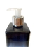 Frasco de vidro Azul marinho degradê 250 ml - Pump Sabonete Prata com branca - comprar online
