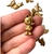 Pingentes Fofos dourados para bijuterias e customizações - comprar online