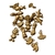 Pingentes Fofos dourados para bijuterias e customizações - Atacadão do Artesanato