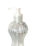Frasco Cinturinha Transparente 250ml - Pump Sabonete Branca - comprar online