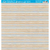 Papel para Scrapbook Estampas básicas - Listras horizontais azuis 30,5 x 30,5 cm SBB-131