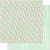 Papel para Scrapbook Dupla face - Rosas e fundo verde || 30,5 x 30,5 cm SD-0695