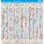 Papel para Scrapbook Dupla face - Coleção Mon Monde Rose Bleu 30,5 x 30,5 cm SD-1273 - comprar online