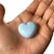 Mini Sabonete Coração Azul Claro - 50 Unidades - Atacadão do Artesanato