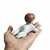 Boneca De Porcelana Bebê Engatinhando Cabelo Castanho - 10x04x07cm. - comprar online