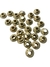 20 Entremeios Luxo Dourado Ornamental 10 mm. Externo X 3 mm. Interno - comprar online
