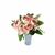 Buquê de flores Para Decorações E Arranjos - Rosa E Creme - comprar online