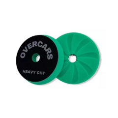 Overcars Pad 5" Rotorbital Nuevo Spiral Corte Alto Verde