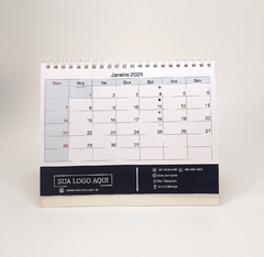 Calendário de mesa 2024 personalizado (10uni) - Decoração: Os melhores produtos para presentear ou decorar a sua casa