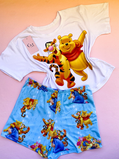 Pijama Manga - Ursinho Pooh