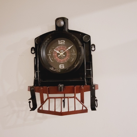 Reloj de pared Tren 34cm