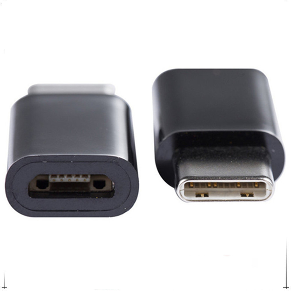 ADAPTADOR CONECTOR OTG CABLE MICRO USB HEMBRA (H) A TIPO C MACHO(M) PARA  CARGA DATOS NOTEBOOK