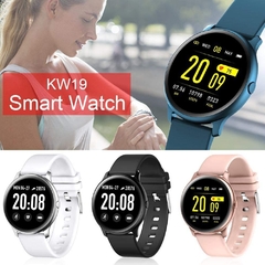 KW19 Reloj Inteligente Deportivo Android Iphone SMARTWATCH Rosa
